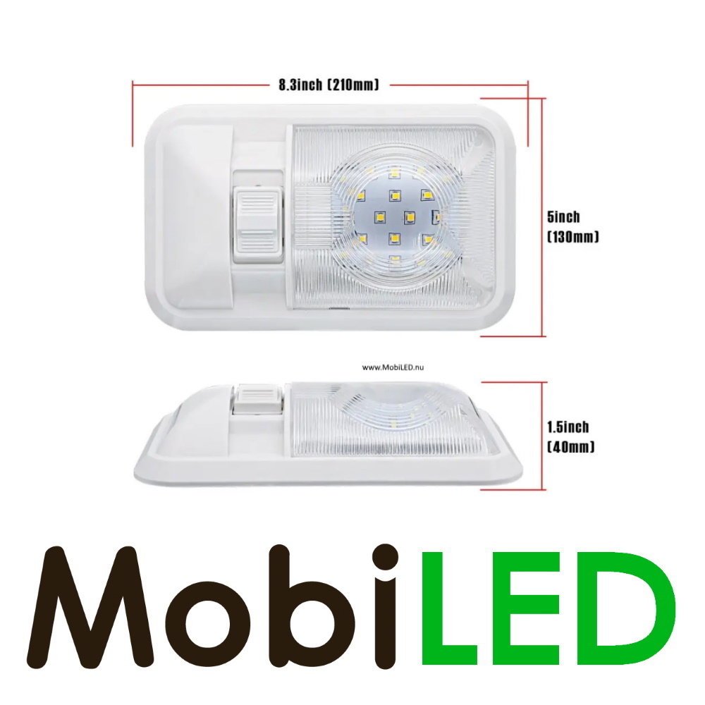 Interieurverlichting met schakelaar 12 volt Interieurverlichting met schakelaar 12 volt