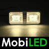 Dubbele interieurverlichting met schakelaar 12 volt Dubbele interieurverlichting met schakelaar 12 volt