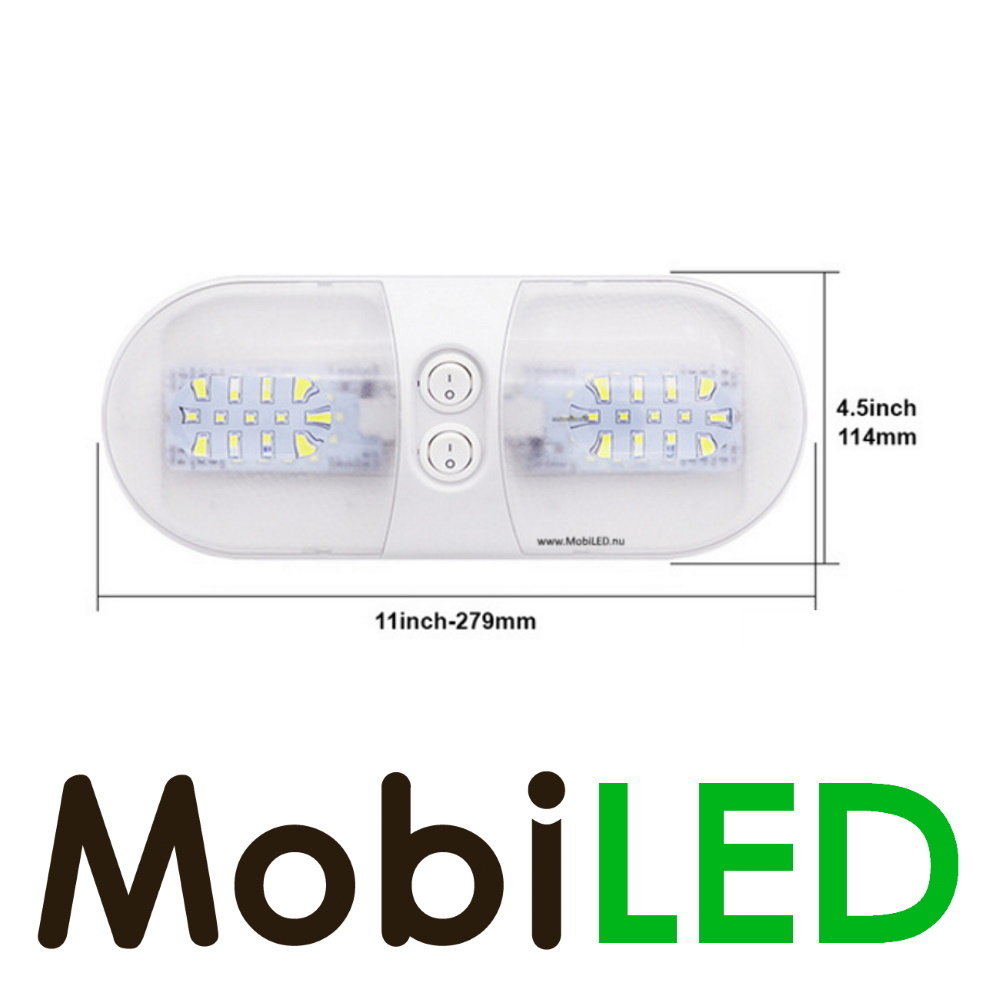 Double éclairage intérieur avec interrupteurs 12 volts Double éclairage intérieur avec interrupteurs 12 volts
