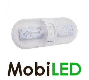 Dubbele interieurverlichting met schakelaars Dubbele interieurverlichting met schakelaars