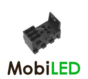 Relay holder with fuse holder Relay holder with fuse holder