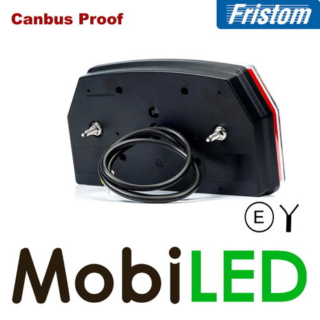 Fristom Fristom Rear light 4 functions reflector universal 12V E-mark Fristom Fristom Rear light 4 functions reflector universal 12V E-mark