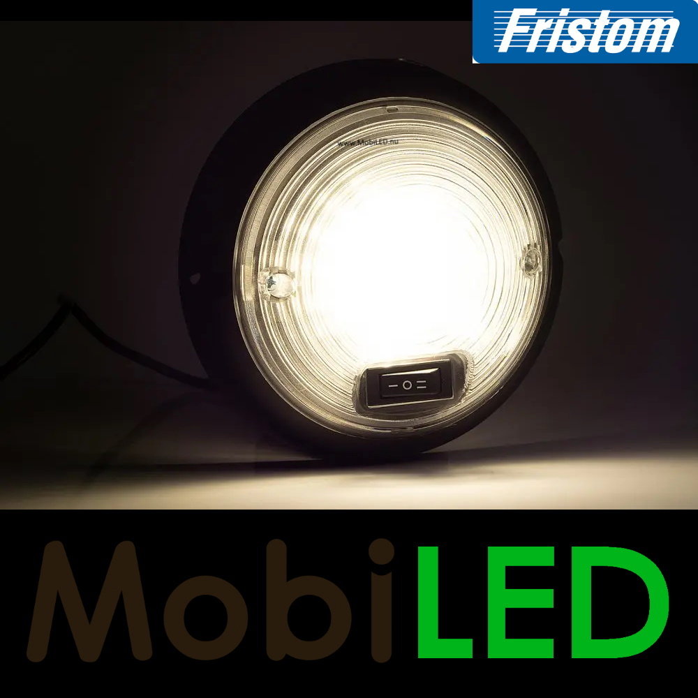 Fristom Fristom Éclairage intérieur avec interrupteur noir 12-36 volts Fristom Fristom Éclairage intérieur avec interrupteur noir 12-36 volts