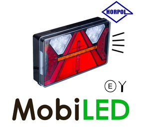 HORPOL Rear light 5 functions and reflector left