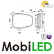 TruckLED Phare gauche E-marque