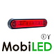 Contour lighting Red flat mounting 12-24 volts E-mark Contour lighting Red flat mounting 12-24 volts E-mark