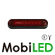 Contour lighting Red flat mounting 12-24 volts E-mark Contour lighting Red flat mounting 12-24 volts E-mark