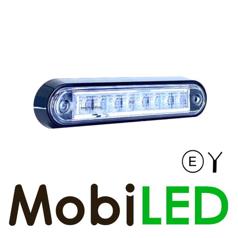 Contour verlichting wit platte montage 12-24 volt E-keur