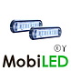 Contour lighting White flat mounting 12-24 volts E-mark Contour lighting White flat mounting 12-24 volts E-mark