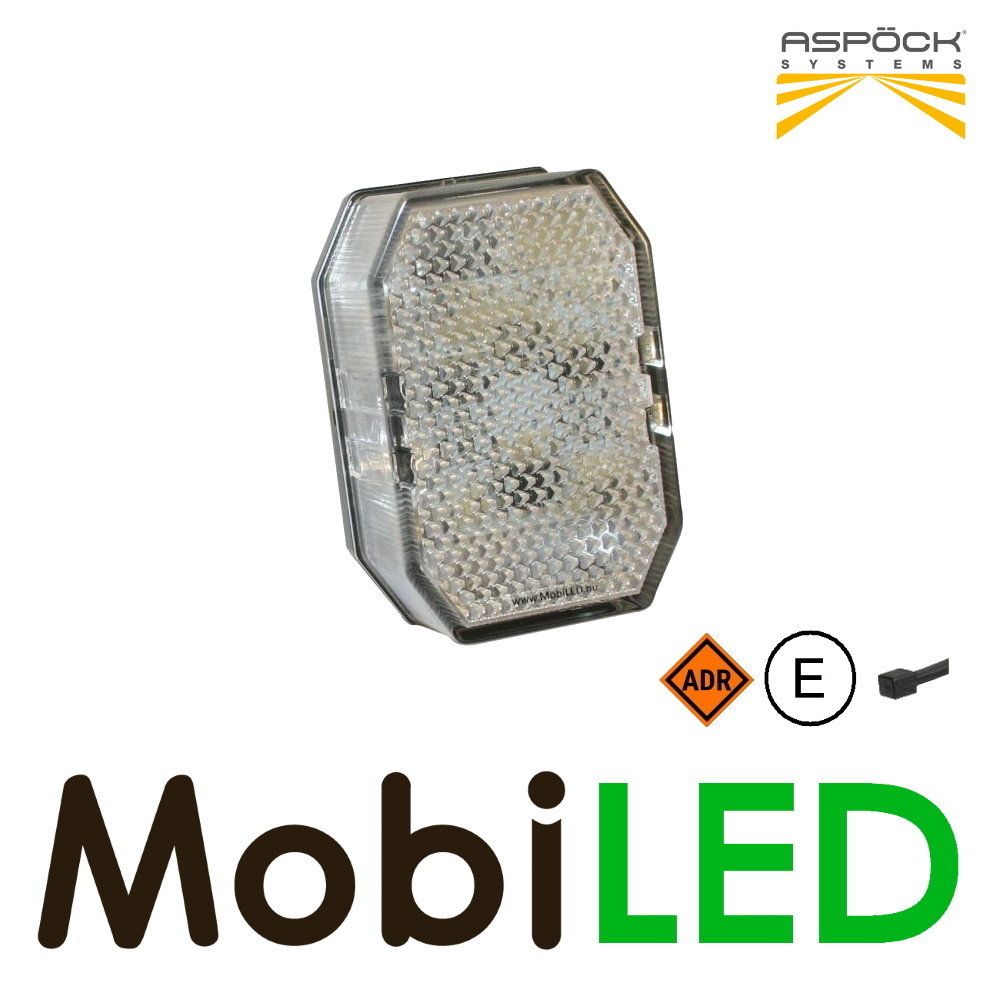 Aspöck Aspöck marquage latéral bloc blanc - rouge