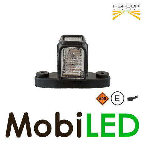 Aspöck Superpoint IV modèle court Droite E-mark rouge/ambre/blanc 12-24 volts Aspöck Superpoint IV modèle court Droite E-mark rouge/ambre/blanc 12-24 volts