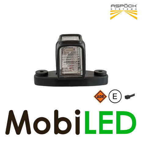 Aspöck Superpoint IV Modèle Court Gauche  E-mark rouge/ambre/blanc 12-24 volts