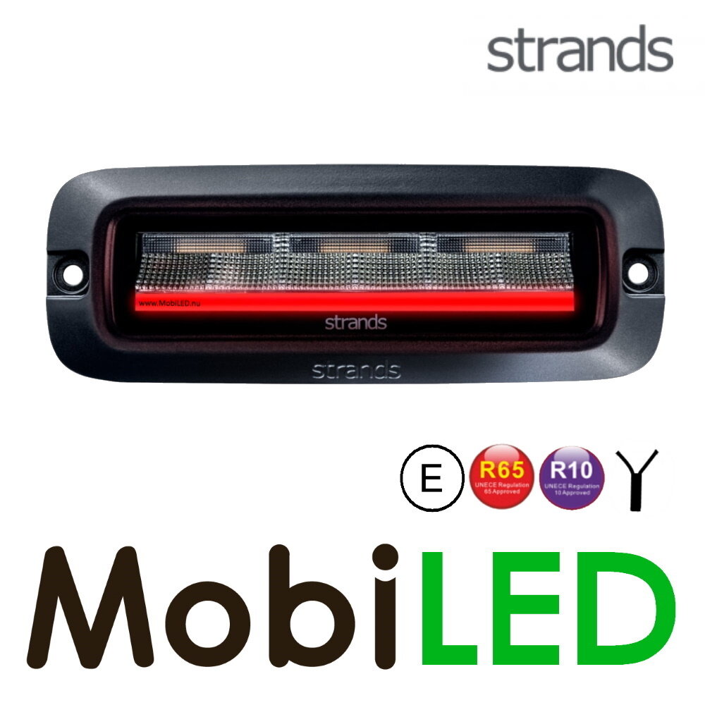 Strands Strands Siberia MO achterlicht 4 functies 10-32V E-keur Strands Strands Siberia MO achterlicht 4 functies 10-32V E-keur