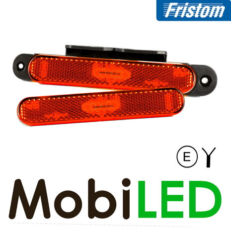 Fristom Fristom  zijmarkering  langwerpig midden rood Fristom Fristom  zijmarkering  langwerpig midden rood