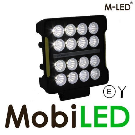M-LED M-LED Lampe de travail 20W carrée E-marque M-LED M-LED Lampe de travail 20W carrée E-marque