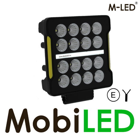 M-LED M-LED Lampe de travail 20W carrée E-marque M-LED M-LED Lampe de travail 20W carrée E-marque