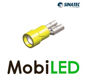 Sinatec 25x part-insulated female 6mm² yellow Sinatec 25x part-insulated female 6mm² yellow