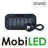 Strands Strands Draadloos schakelpaneel met verlichting Strands Strands Draadloos schakelpaneel met verlichting