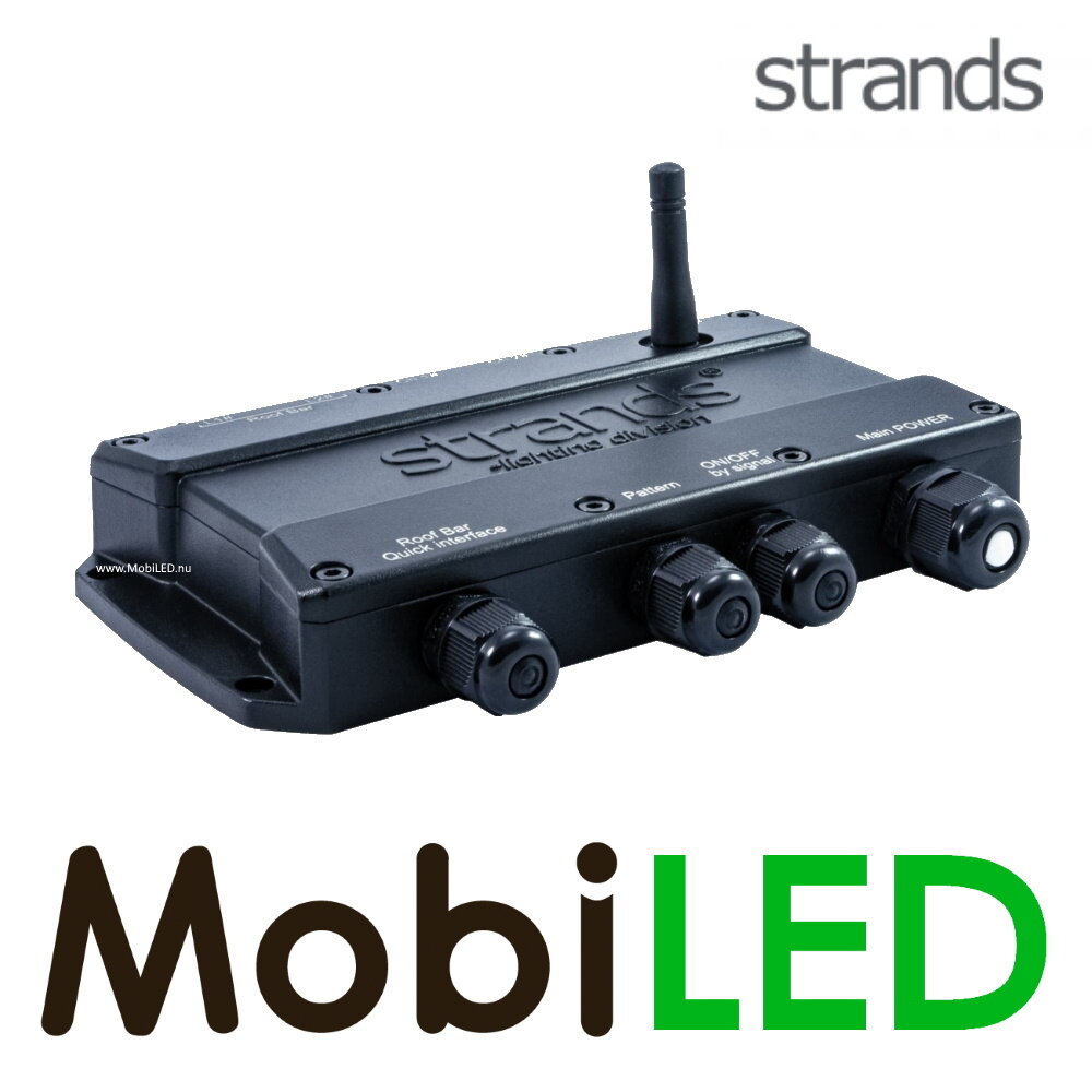 Strands Strands Panneau de commande sans fil avec éclairage Strands Strands Panneau de commande sans fil avec éclairage