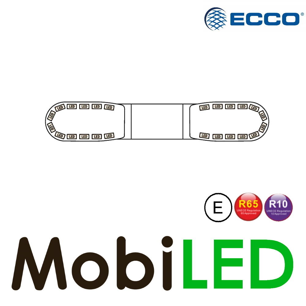 Ecco ECCO 13 series Flash bar 1000 mm Amber Ecco ECCO 13 series Flash bar 1000 mm Amber