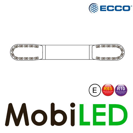 Ecco ECCO 13 serie Flitsbalk 1250 mm Helder Ecco ECCO 13 serie Flitsbalk 1250 mm Helder