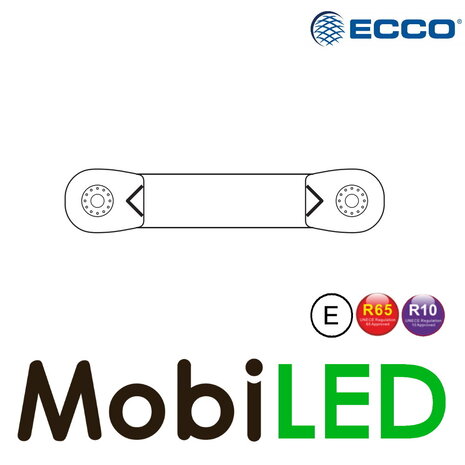 Ecco ECCO 6 serie Flitsbalk 1000 mm Amber