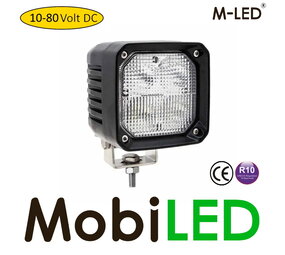 M-LED M-LED Werklamp 10-80V DC 40W vierkant M-LED M-LED Werklamp 10-80V DC 40W vierkant