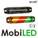 M-LED M-LED Triple couleur ambre/rouge/vert E-marque M-LED M-LED Triple couleur ambre/rouge/vert E-marque