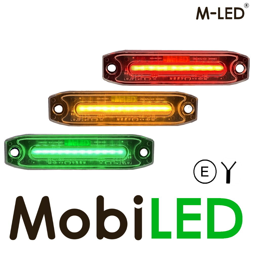 M-LED M-LED Triple couleur ambre/rouge/vert E-marque M-LED M-LED Triple couleur ambre/rouge/vert E-marque