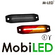 M-LED M-LED Dual colour Red - Amber dark look E-mark M-LED M-LED Dual colour Red - Amber dark look E-mark