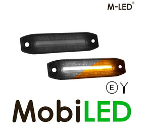 M-LED Dual color wit/amber smoke look