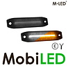 M-LED M-LED Dual color amber/white dark look E-mark M-LED M-LED Dual color amber/white dark look E-mark