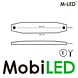 M-LED M-LED Bicolore rouge/ambre lentille dark E-marque