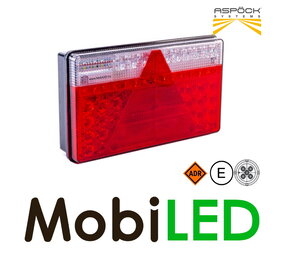 Aspöck MultiLed II Achterlicht 4 functies reflector links Aspöck MultiLed II Achterlicht 4 functies reflector links
