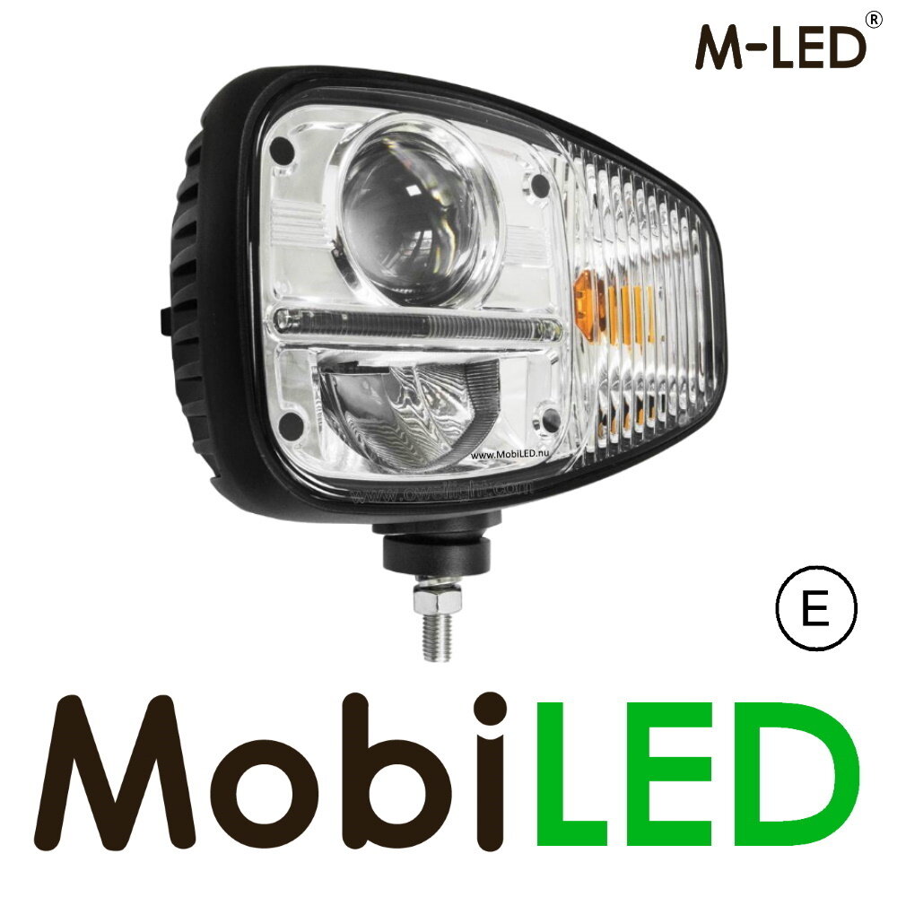 M-LED M-LED Set headlights with DRL and turn signal right E-mark