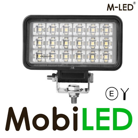 M-LED M-LED Werklamp Prisma X One 18W 9-32V E-keur M-LED M-LED Werklamp Prisma X One 18W 9-32V E-keur