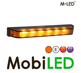 M-LED Flash ultra étroit 6 LED dark look ambre M-LED Flash ultra étroit 6 LED dark look ambre