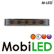 M-LED M-LED Ultra narrow flasher amber dark look 4 LEDs E-mark M-LED M-LED Ultra narrow flasher amber dark look 4 LEDs E-mark