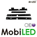 M-LED M-LED Flash ultra etroit blanc 6 LED E-marque