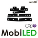 M-LED M-LED Flash ultra etroit blanc Dark look 4 LED E-marque M-LED M-LED Flash ultra etroit blanc Dark look 4 LED E-marque