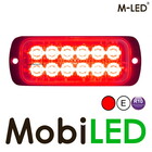 M-LED M-LED Clignotant rouge 12 LED  E-mark