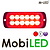 M-LED Clignotant rouge 12 LED