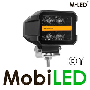 M-LED Breedstraler met amber/rood positielicht