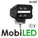 M-LED M-LED Projecteur large avec feu de position blanc E-marque M-LED M-LED Projecteur large avec feu de position blanc E-marque