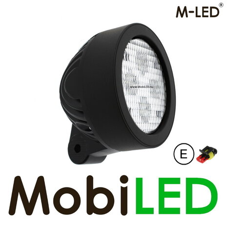 M-LED M-LED Lampe de travail 40W ronde noir E-marque M-LED M-LED Lampe de travail 40W ronde noir E-marque