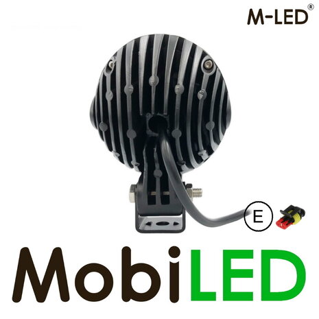 M-LED M-LED Lampe de travail 40W ronde noir E-marque M-LED M-LED Lampe de travail 40W ronde noir E-marque