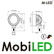 M-LED M-LED Lampe de travail 40W ronde noir E-marque M-LED M-LED Lampe de travail 40W ronde noir E-marque