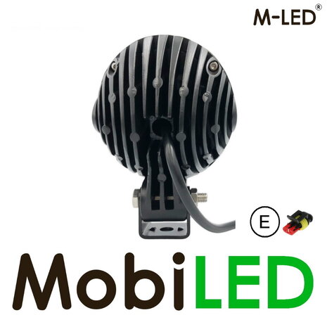 M-LED M-LED Werklamp 40W rond grijs E-keur M-LED M-LED Werklamp 40W rond grijs E-keur