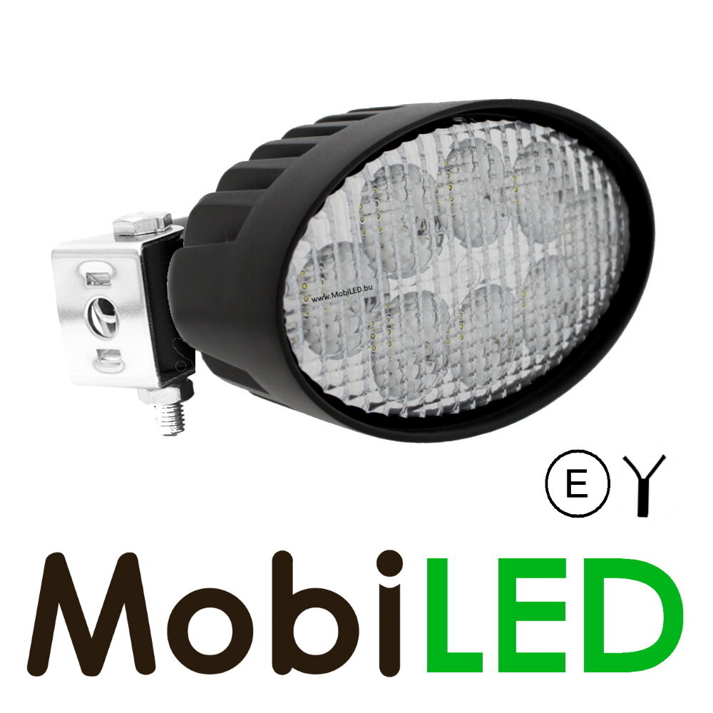 Work lamp 40W oval E-mark