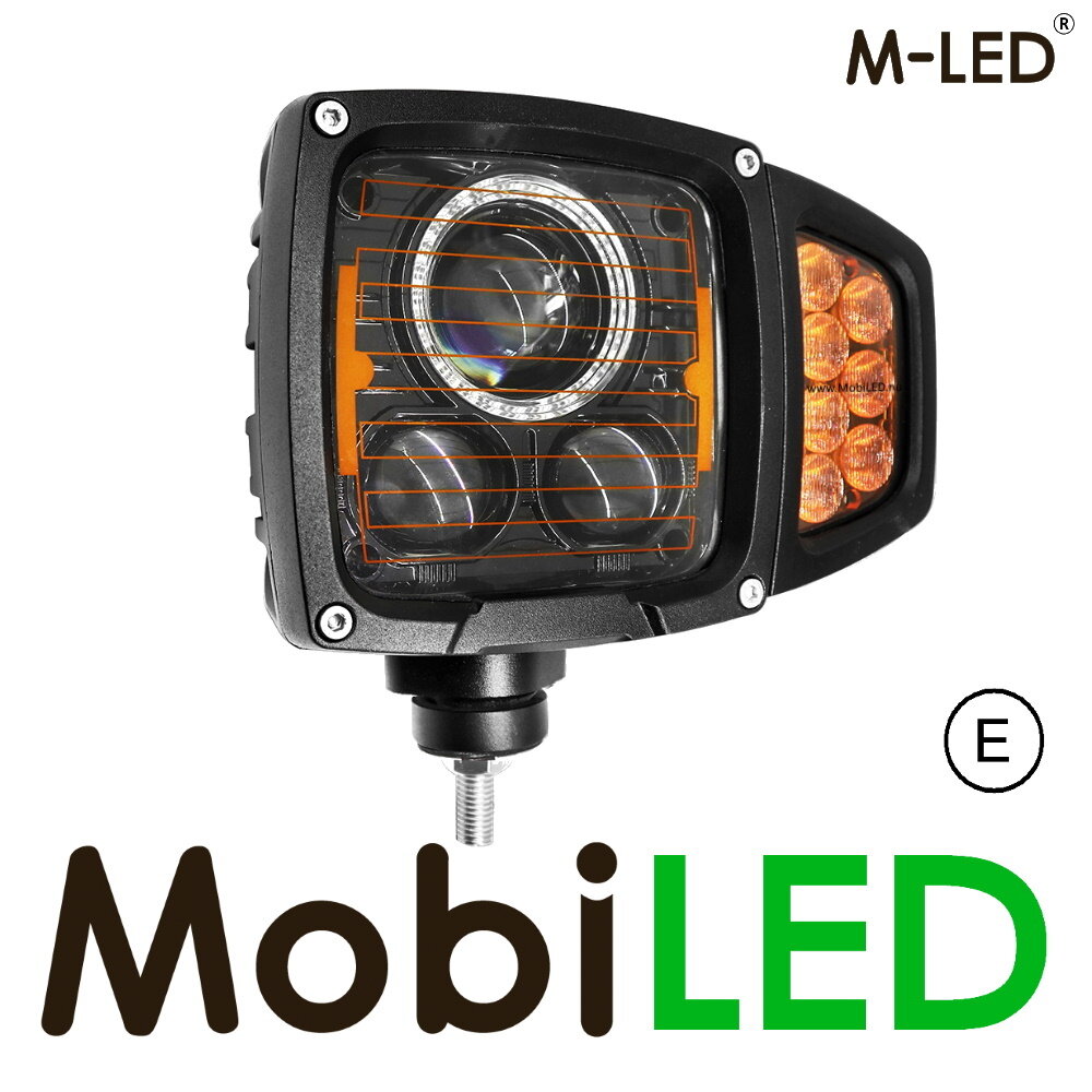 M-LED M-LED Ensemble phares chauffants Heavy duty E-mark M-LED M-LED Ensemble phares chauffants Heavy duty E-mark